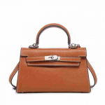 Kar&scaron;tas Antros Kartos Be Pūkų Tikros Odos Rankinė Auk&scaron;tos Klasės Mados Moteri&scaron;ka Mini Rankinė Su Tekstūra Tote Rankinė 22x7x15cm