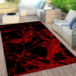 Ugnikalnio Magmos 3D Kilimai Namų Dekoras Svetainė Didelis Plotas Kilimai Prie Lovos Neslystanti Grindų Kilimėlis Namų Įėjimas Durų Kilimėlis 120x160cm gray