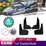 Skirta Toyota Rush Daihatsu Terios F800 2017-2022 Priekiniai galiniai ratai Purvasaugiai Purvasargiai Purvasargiai Sparnas Automobilių priedai style A