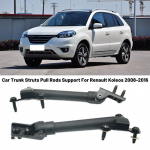 Automobilio bagažinės dangčio atraminė jungtis Bagažinės amortizatoriai Galinių durelių traukimo strypai Atraminis strypas Svirtis Renault Koleos 2008-2016 juoda