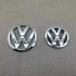 Nauja VW VOLKSWAGEN Nauji Emblemos 2vnt Pakeičiama Ženklelis Golf 7 MK7 2014 2015 2017 2016 Automobilio Priekinės Variklio Dangčio Grotelės Gal XXXXL