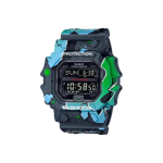 Casio G-Shock 40-mečio riboto leidimo saulės energija maitinamas smūgiams atsparus kvarcinis laikrodis Dervos apyrankė Vyri&scaron;ki laikrodžiai Juodas GX-56SS-1PR Metal Watch Box black