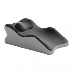 Porų plei&scaron;tinė pagalvė su atminties putomis, kojų plei&scaron;tas, nugaros pagalvė, ergonomi&scaron;ka intymumo atrama, pagalvė gulėjimui ant pilvo miegamajam, svetainei, sėdėjimui, gulėjimui