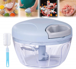 500/900ML Rankinis Smulkintuvas Buitinis Česnako Svogūnų Smulkintuvas Maisto Daržovių Greitas Pjaustymas Mėsos Malūnėlis Virtuvės Įrankis Aksesuarai