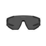 Prada Logotipo Plastikiniai Netaisyklingo Rėmelio Akiniai Nuo Saulės Vyri&scaron;ki Akiniai Nuo Saulės Juodi PS04WSDG006F Basic Packaging-Eyeglass Case+Box,39,Black