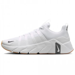Nike Free Metcon 7 Balti Geležies Pilki Vyri&scaron;ki Sportbačiai Guminiai Geltoni II7405-101 40.5