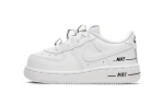Nike Air Force 1 Low Double Air Balti Juodi TD CW0986-100 21