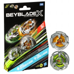 Beyblade X Gale Wyvern 5-80GB ir Tail Viper 3-80HN Dvigubas rinkinys su 2 de&scaron;inės krypties vir&scaron;ūnėmis - Kovinė vir&scaron;ūnė žaislas berniukams ir mergaitėms nuo 8 metų