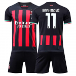 2022-2023 AC Milan namų mar&scaron;kinėliai Nr.11 Ibrahimović M red