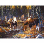 Deimantinė tapyba Namų dekoravimas Mi&scaron;ko galvijų Kalnų kri&scaron;tolinis siuvinėjimas Sienų apdaila kryželiu 20X30CM