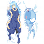 Anime Rimuru Tempest Cosplay pagalvės užvalkalas Tensei shitara Slime Datta Ken apkabinantis kūną Peacksin i&scaron;metamas pagalvės užvalkalas 40x120cm