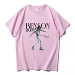 2024 Turo Dainininkas Bensonas Boone Mar&scaron;kinėliai Albumas Fejerverkai ir Riedučiai Grafiniai Mar&scaron;kinėliai Vasariniai Medvilniniai Mar&scaron;kinėliai Trumpomis Rankovėmis Vyri&scaron;ki Mar&scaron;kinėliai XS