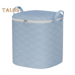 Didelės talpos drabužių laikymo krep&scaron;ys su rankena, užtrauktuku, atsparus dulkėms ir drėgmei, sutir&scaron;tintas antklodžių organizatoriaus krep&scaron;ys S