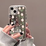 Mobiliųjų telefonų dėklai iPhone 11 13 XR 15 Pro Max 12 14 Pro Max Case iPhone 16 XS Max veidrodinis apsauginis dėklas Veidrodis i&scaron;skirtinis animacinis filmas, atsparus vandeniui iPhone 11 Pro Max sidabras