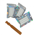 Aromaterapinis inhaliatorius eteriniam aliejui, inhaliatorius metimui, medinis asmeninis difuzorius eteriniams aliejams su 3 vnt. tu&scaron;čių medvilninių knatų