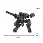 Buildmoc Metalo Mech Pavarų Solidus Rex Robotų Modelis MOC Rinkinys Statybinės Detalės Rinkiniai Žaislai Vaikams Vaikų Dovanos Žaislas 1883 VNT Plytos