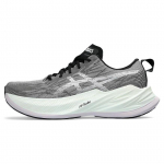 ASICS Superblast Juodi su levandų atspalviu Unisex sportbačiai Balti 1013A127-101 42.5