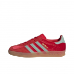 Adidas Gazelle Indoor Better Scarlet Green Velvet Moteri&scaron;ki sportbačiai Raudoni Hazy-Green Gum IG6786 38