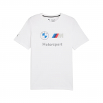 Puma Bmw M Motorsport Essentials Series Odai draugi&scaron;ki minimalistiniai universalūs mar&scaron;kinėliai trumpomis rankovėmis Vyri&scaron;ki vir&scaron;utiniai drabužiai 632358-02 L