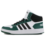 Adidas Neo Hoops 2.0 Mid Retro krep&scaron;inio bateliai vyrams, juodi ir žali, FW5995 40⅔