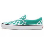 Vans Slip-On serijos languoti laisvalaikio žemi teniso bateliai Unisex sportbačiai Žali Baltai VN0A5JMHB00 36.5