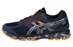 Asics GT 2000 Žemi Bėgimo Bateliai Vyri&scaron;ki Mėlyni Oranžiniai Daugiaspalviai T611N-5163 44