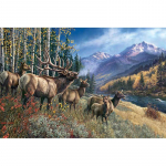 Deimantinio kryžminio dygsnio Forest Deers 3D deimantų tapybos rinkinys &bdquo;pasidaryk pats&ldquo; deimantų siuvinėjimo rankdarbiai 20X30CM