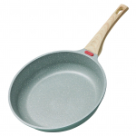 Indukcinė keptuvė keptuvė Maifan Stone Nelipni kiau&scaron;inių ritininė keptuvė su medinėmis rankenomis omletas 20cm Type 1