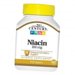 Niacinas, Niacin 100, 21st Century 110tab (36440007) 110tab