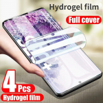 4 vnt. hidrogelinės plėvelės ekrano apsauga, skirta Samsung Galaxy S10 S20 S21 S22 Plus S23 Ultra FE ekrano apsauga, skirta Note 20 8 9 10 For Samsung S10 4G gryna