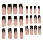 Spauskite nagus Prancūzi&scaron;kas akrilas itin ilgi su Kalnų kri&scaron;toliniu blizgesiu &bdquo;pasidaryk pats&ldquo; manikiūras pilnai dengiantis ilgi netikri nagai A