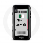 Coque iphone XS max billet d'avion alg&eacute;rie