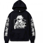 Jujutsu Kaisen gobtuvai Unisex hip-hop anime megztiniai palaidi ilgomis rankovėmis pavasario rudens vyri&scaron;ki audiniai XS
