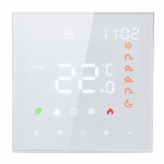 I&scaron;manusis termostatas 16A skaitmeninis programuojamas LCD ekranas, jutiklinis ekranas, grindų &scaron;ildymo temperatūra