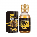 Bičių ginekomastijos kaitinimo aliejus, &bdquo;New Men&ldquo; bičių aliejus, pa&scaron;alina krūtų audinio perteklių, stiprina krūtinės raumenis 15 ml One Size geltona
