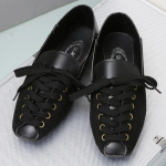 Fashion 2024 Fashion Women's Flats ComfortablePULeather Casual Shoes for Women Summer Low Heels Women Loafers Soft Nurse Ballerina Shoes 35 juoda