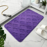 Imitacija ka&scaron;myro neslystantys vandenį sugeriantys durų kilimėliai voniai ir miegamajam 40x60cm