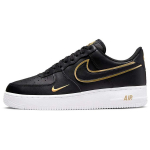 Nike Air Force 1 07 LV8 Metalinio Swoosh rinkinys - Juodi Vyri&scaron;ki Kedai Metalinis-Auksinis Baltas DA8481-001 42