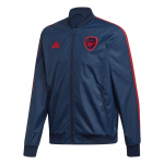 Adidas Arsenal Užsegamas apykaklės Sportinis ilgomis rankovėmis Striukė Vyri&scaron;ka Striukė Tamsiai mėlyna EH5610 L