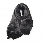 Megztas ra&scaron;tas storas &scaron;alikas Moteri&scaron;kas languotas dizainas Pashmina &Scaron;alikai Ka&scaron;myro skara Moteris &scaron;ilta žiemos apvyniojama kutais &scaron;alikai One Size juoda
