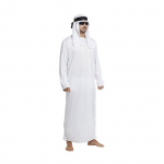 Arabų Vidurio JAE Cosplay galvos juosta vyri&scaron;ki chalatai su galvos juosta One Size balta