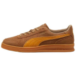 Puma Indoor R Suede &Scaron;okolado drožlių Sportinio geltonumo Unisex sportbačiai Ruda 398531-02 37