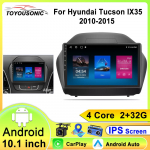Automobilinis radijas Hyundai Tucson 2 IX35 2010 - 2015 Belaidis CarPlay Android Auto I&scaron;maniosios sistemos 2din WIFI DSP GPS BT 4 core 1GB+32GB carplay