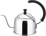 Miyazaki Seisakusho Miyacoffee Kavos puodas, suderinamas su IH, veidrodinis 0,9L MCO-1 white