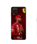 Coque - Ferrari - Lewis Hamilton - Silicone - Noir - Souple