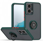 &bdquo;Armor Matte&ldquo; dėklas, skirtas &bdquo;Motorola Moto G35 G55 G75 G85 5G G05 G15 G04 G04S G24 G34&ldquo; dangteliui, stovui ir smūgiams atspariam &bdquo;Coffee Fundas&ldquo; Moto G05