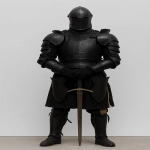 Viduramžių Barbuta &scaron;arvų komplektas Viso kūno Cosplay LARP Renesanso mugės Dovana Tėčiui, Broliui, Vaikinui, Vyrui