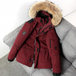 Žieminė striukė Vyri&scaron;ka Parkas Storas &scaron;iltas paltas Vyri&scaron;kas kailinis striukė su gobtuvu Vienspalvis Parka paltas Vyri&scaron;ki vir&scaron;utiniai drabužiai S