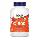 Dabar maisto produktai, kramtomas vitaminas C-500, 100 tablečių
