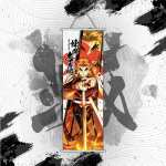 &bdquo;Demon Slayer&ldquo; sieninė diagrama Anime Kamado Tanjiro Nezuko drobės plakatas &Scaron;iuolaikinis namų dekoravimas Svetainės pakabukas Dovana